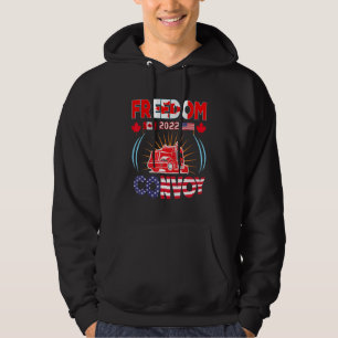 Freedom Convoy 2022 für LKWs in Amerika und Kanada Hoodie