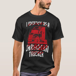 Freedom Convoy 2022 I identifiziert sich als kanad T-Shirt