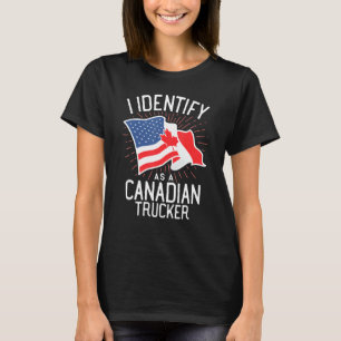 Freedom Convoy 2022 I identifiziert sich als kanad T-Shirt