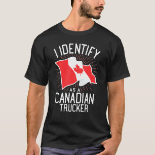 Freedom Convoy 2022 I identifiziert sich als kanad T-Shirt