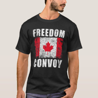 Freedom Convoy 2022 Kanadischer LKWer Kanada Unter T-Shirt