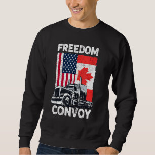 Freedom Convoy 2022 Unterstützung der kanadischen Sweatshirt