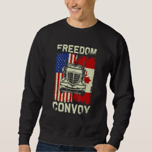 Freedom Convoy 2022 Unterstützung der kanadischen Sweatshirt