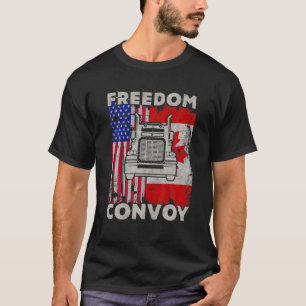Freedom Convoy 2022 Unterstützung der kanadischen T-Shirt