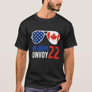 Freedom Convoy 2022 Unterstützung der kanadischen T-Shirt
