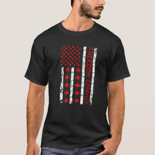 Freedom Convoy 2022 Unterstützung für kanadische L T-Shirt