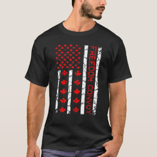 Freedom Convoy 2022 Unterstützung für kanadische L T-Shirt