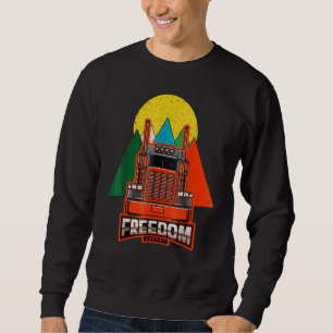 Freedom Convoy 2022 Unterstützung Kanadas Trucker Sweatshirt