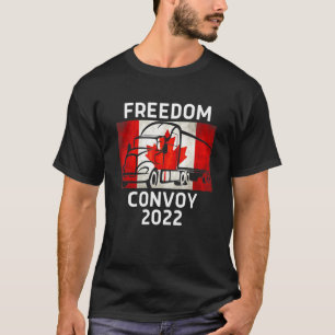 Freedom Convoy Canada Flag 2022 für alle kanadisch T-Shirt