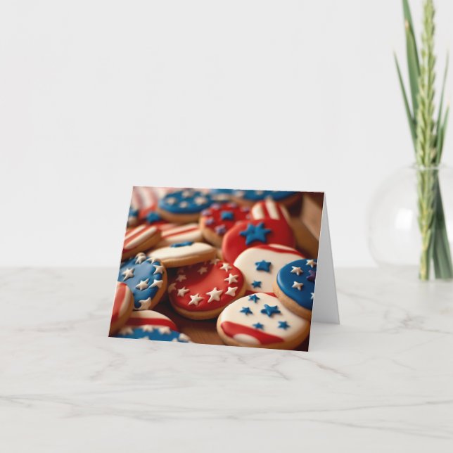 Freedom Cookies Dankeskarte (Vorderseite)