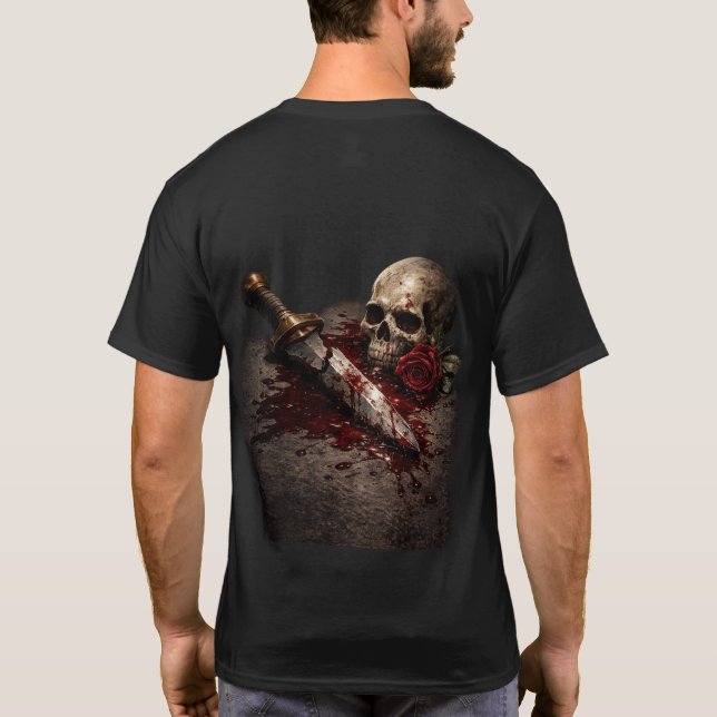 Freedom Costs Blood T-Shirt (Rückseite)