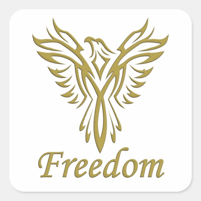 Freedom Eagle Aufkleber (Vorderseite)