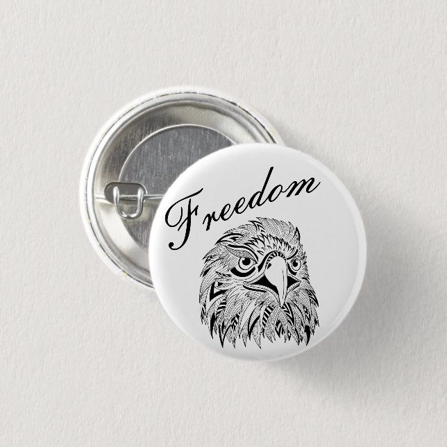Freedom Eagle Button (Vorne & Hinten)