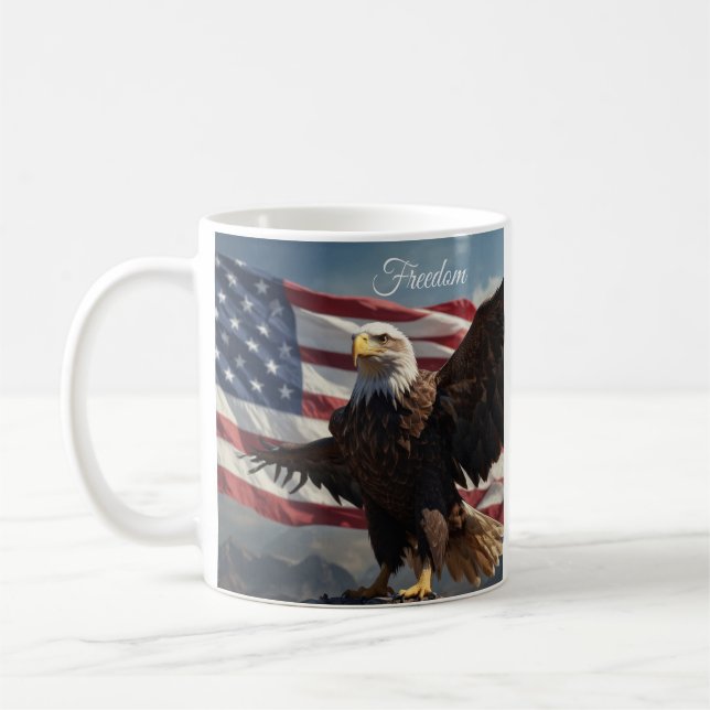 Freedom Eagle Kaffeetasse (Links)