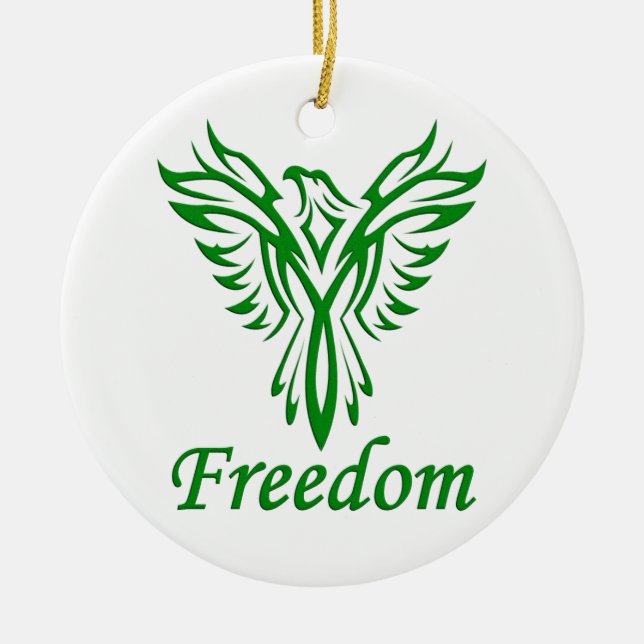 Freedom Eagle Ornament (Vorne)