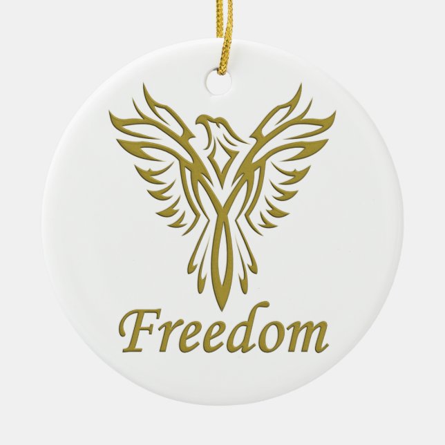 Freedom Eagle Ornament (Vorne)