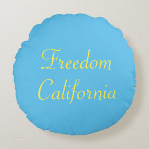 Freedom, eine Gemeinde im Landkreis Santa Cruz Rundes Kissen