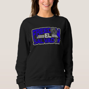 Freedom El Salvador - El Salvador Krypto und Stolz Sweatshirt