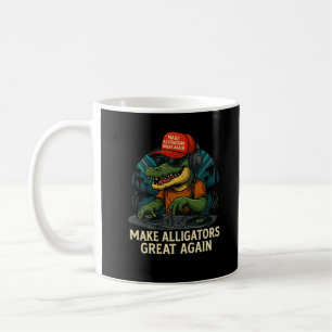 Freedom Fang DJ Gator – Sumpf-Party-Meme Kaffeetasse