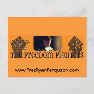 Freedom Fighters Ryan Fergn Postcard Postkarte