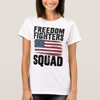 Freedom Fighters Squad 1776 Flag - USA Unabhängigk T-Shirt