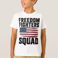 Freedom Fighters Squad 1776 Flag USA Unabhängigkei