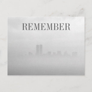 Freedom Fog Postcard - denken Sie daran Postkarte