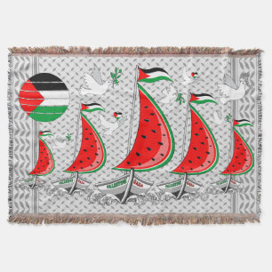 Freedom Global Sumud Flotilla Boats to Gaza Decke