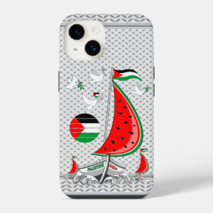 Freedom Global Sumud Flotilla Boats to Gaza iPhone 14 Hülle