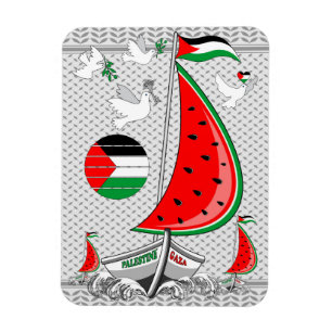 Freedom Global Sumud Flotilla Boats to Gaza Magnet