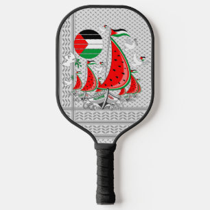 Freedom Global Sumud Flotilla Boats to Gaza Pickleball Schläger