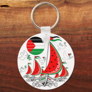 Freedom Global Sumud Flotilla Boats to Gaza Schlüsselanhänger