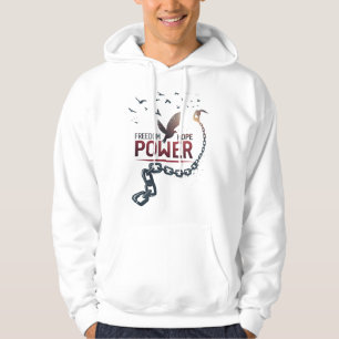 Freedom Hope Power Kapuzenpullover Hoodie