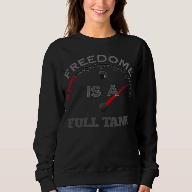 Freedom is a full tank Motorcycle and Biker (Vorderseite)
