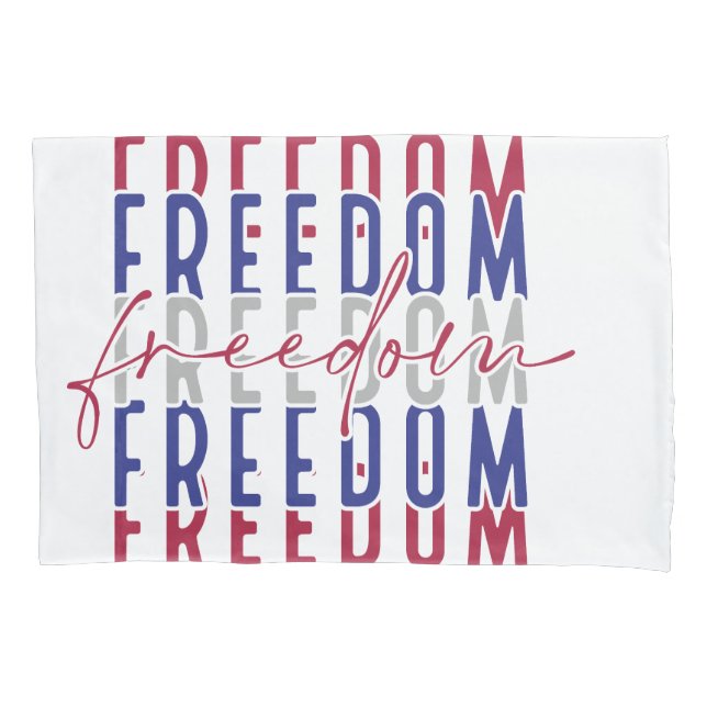 Freedom Kamala Harris Kissenbezug (Vorderseite)
