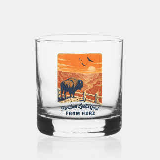Freedom Looks Good Canyon Whiskeyglas Whiskyglas