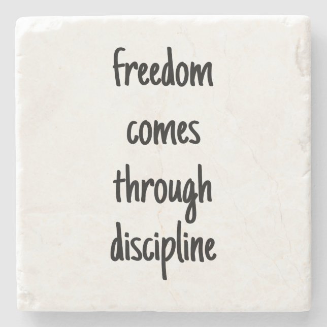 Freedom Marble Stone Untersetzer (Vorderseite)