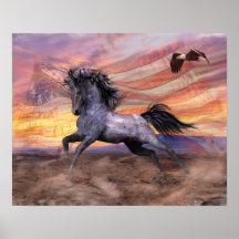 Freedom Mustang 20"x16" Value, Matte - siehe Optio