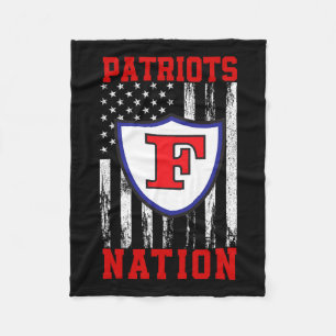 Freedom Patriots Logo Nation Fleecedecke