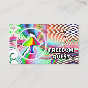 FREEDOM QUEST ( Sie können die Wörter ändern ) Visitenkarte