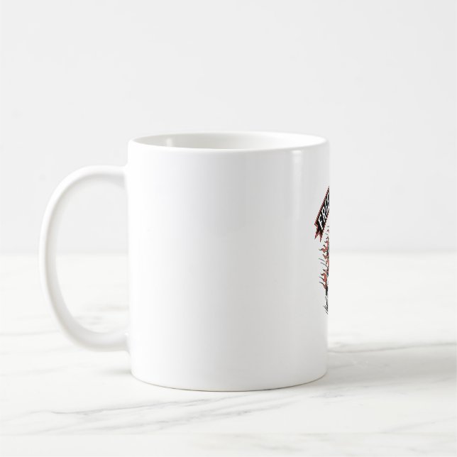 FreeDom Rider Biker Kaffeetasse (Links)