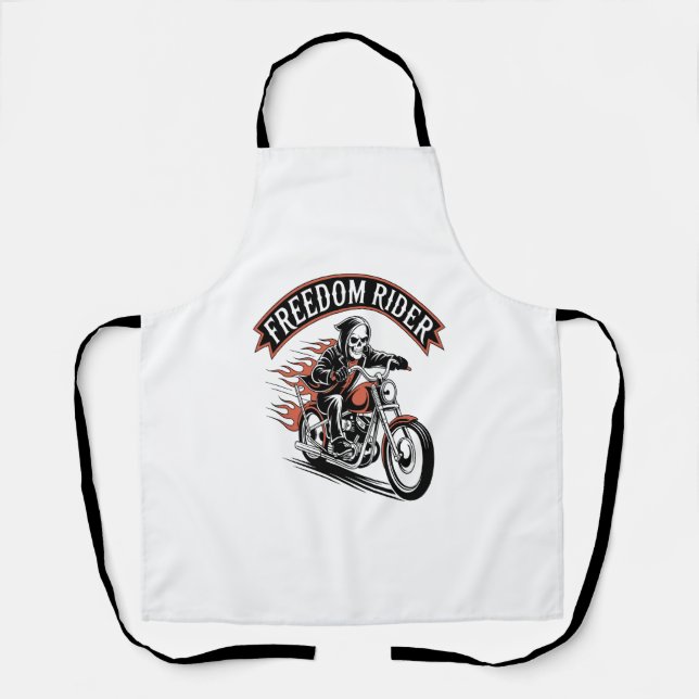 FreeDom Rider Biker Schürze (Vorderseite)