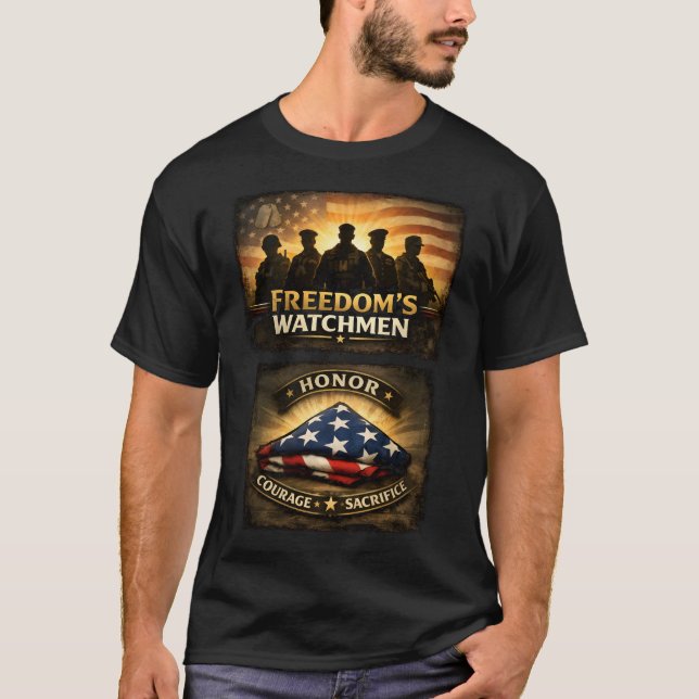 Freedom’s Wächter  T-Shirt (Vorderseite)