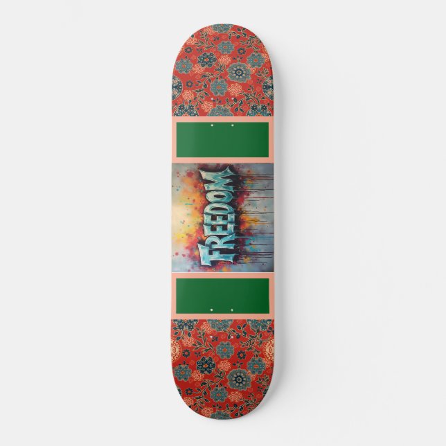 FREEDOM-Skateboard-Team Nr.2 Skateboard (Vorderseite)