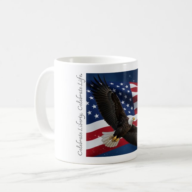 Freedom Soars Cup Kaffeetasse (Vorderseite Links)