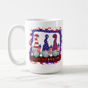 Freedom Squad 4. Juli Gnomes Kaffeetasse