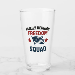 Freedom Squad Familien-Wiedersehens-Shirt – USA Pa Glas