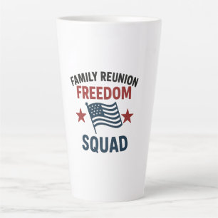 Freedom Squad Familien-Wiedersehens-Shirt – USA Pa Milchtasse