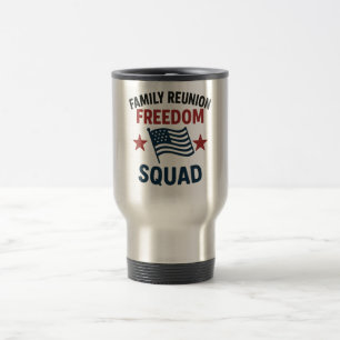 Freedom Squad Familien-Wiedersehens-Shirt – USA Pa Reisebecher