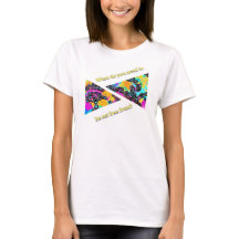Freedom T-Shirt - Frauenweiß